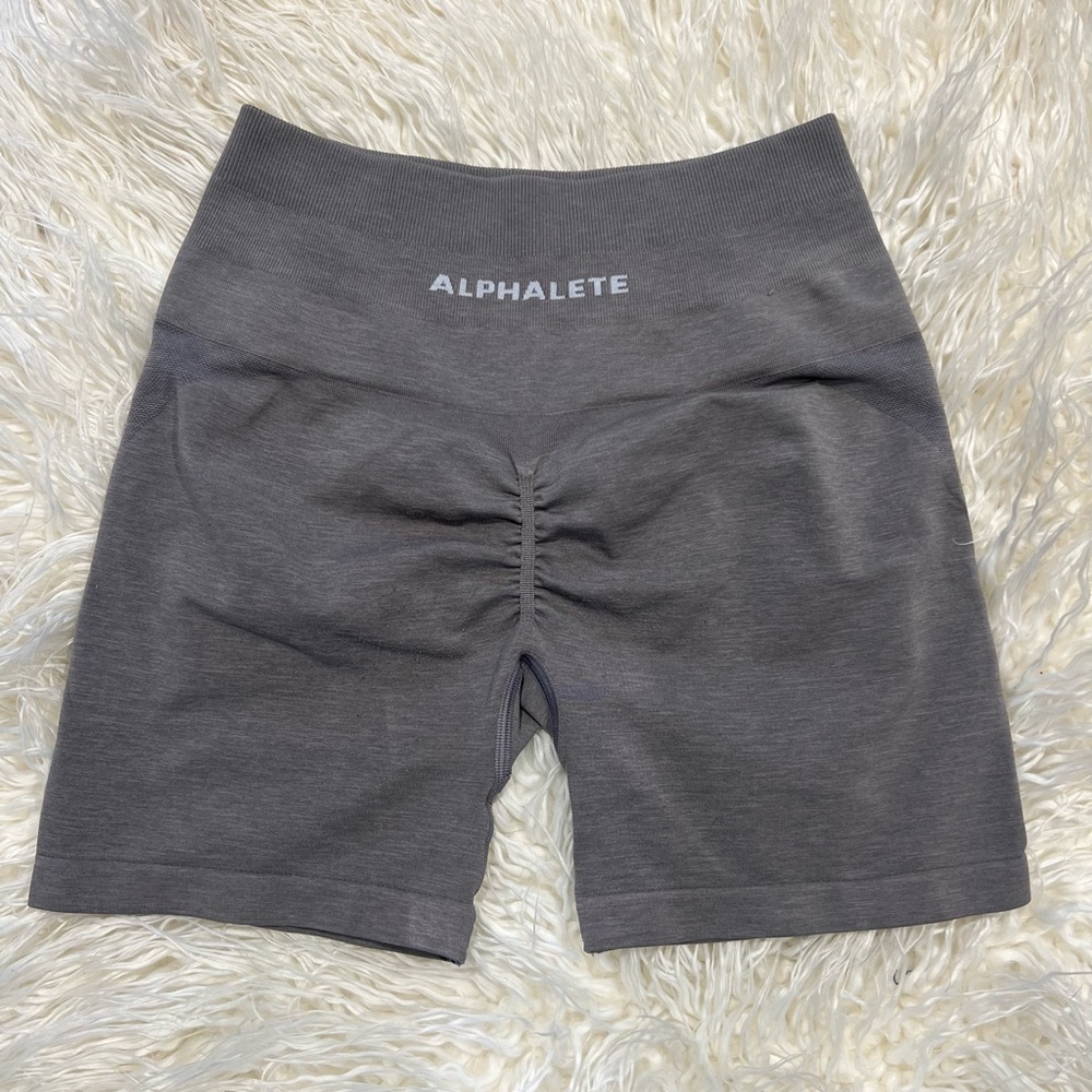 Gray Alphalete Shorts